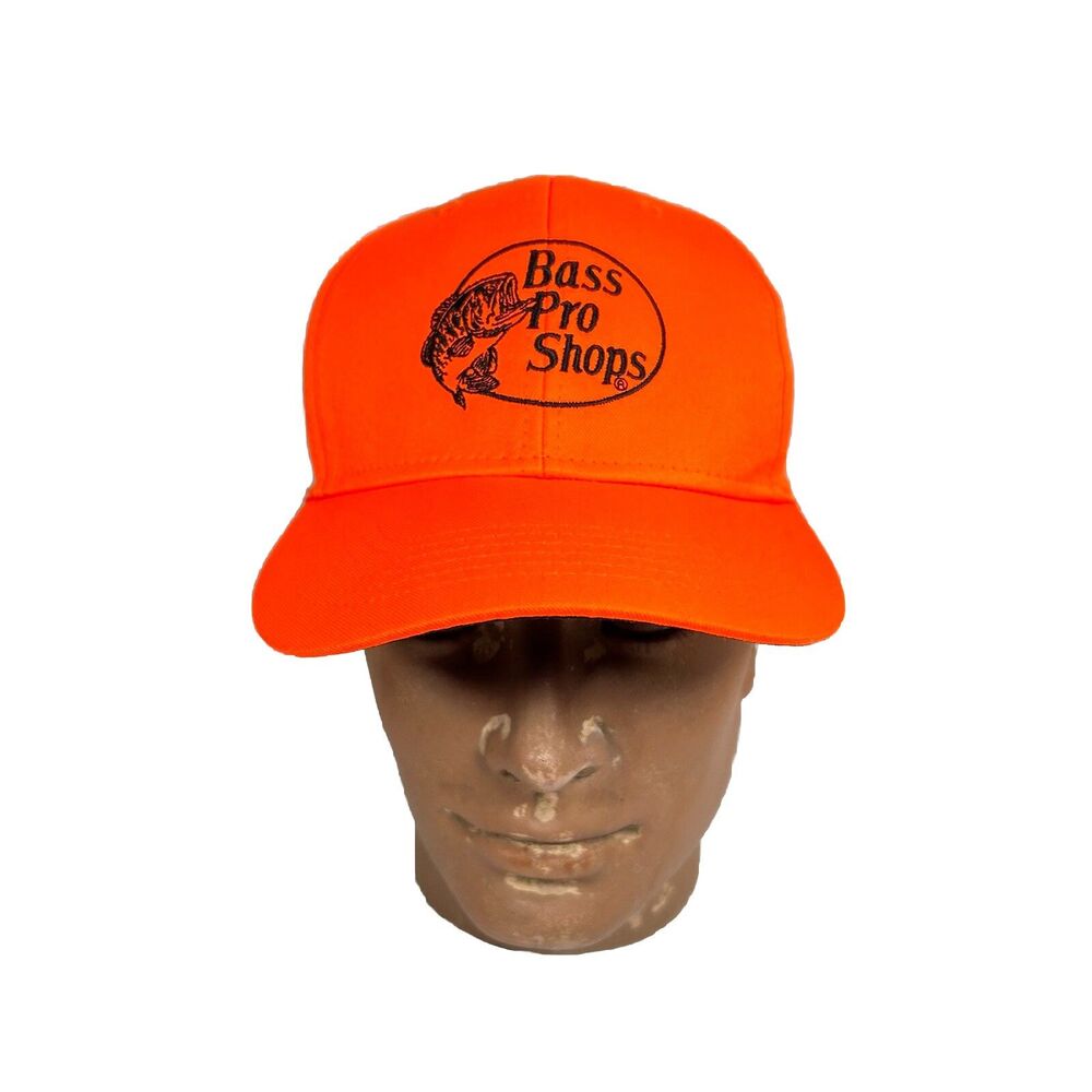 Bass Prob Shops Orange Hat Snapback Gone Hunting Tag